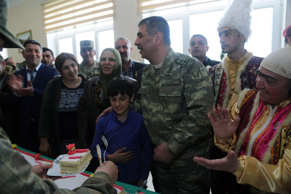 Родители выразили благодарность Верховному Главнокомандующему за условия, созданные в воинских частях