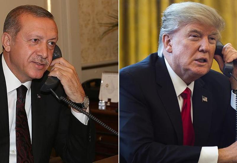 Эрдоган провел телефонный разговор с Трампом