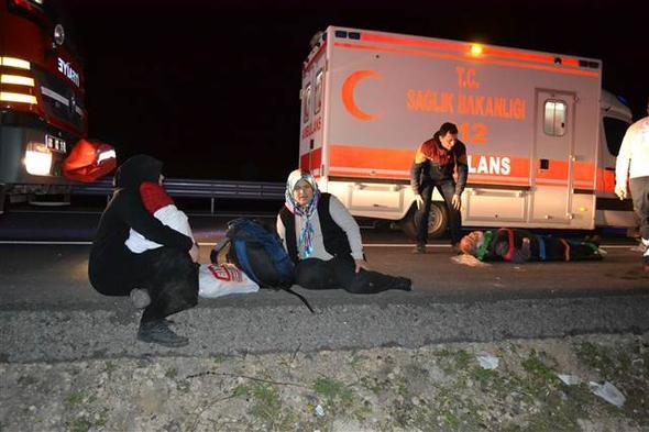 Крупное ДТП в Турции, много пострадавших