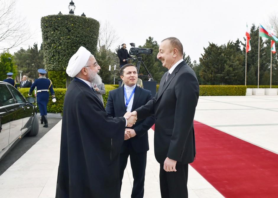 Президенты Азербайджана и Ирана выступили с заявлениями для печати