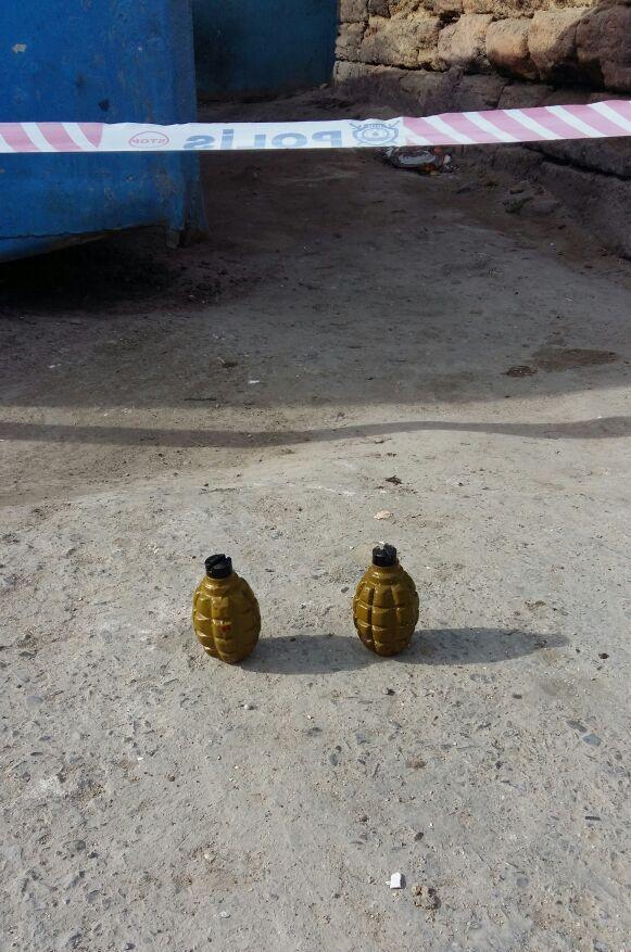В Сумгайыте рядом с детсадом найдены неразорвавшиеся ручные гранаты