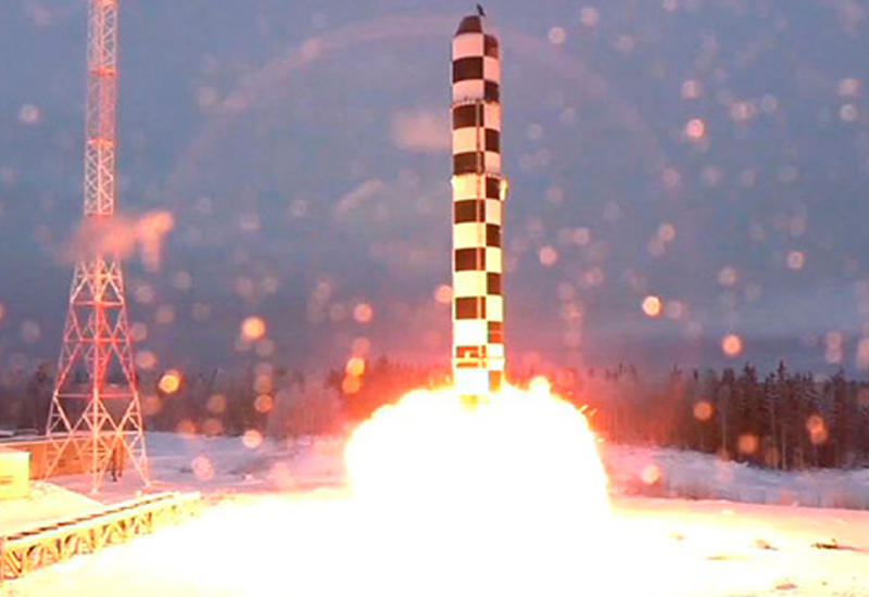 Пуск новейшей ракеты «Сармат» показали на видео