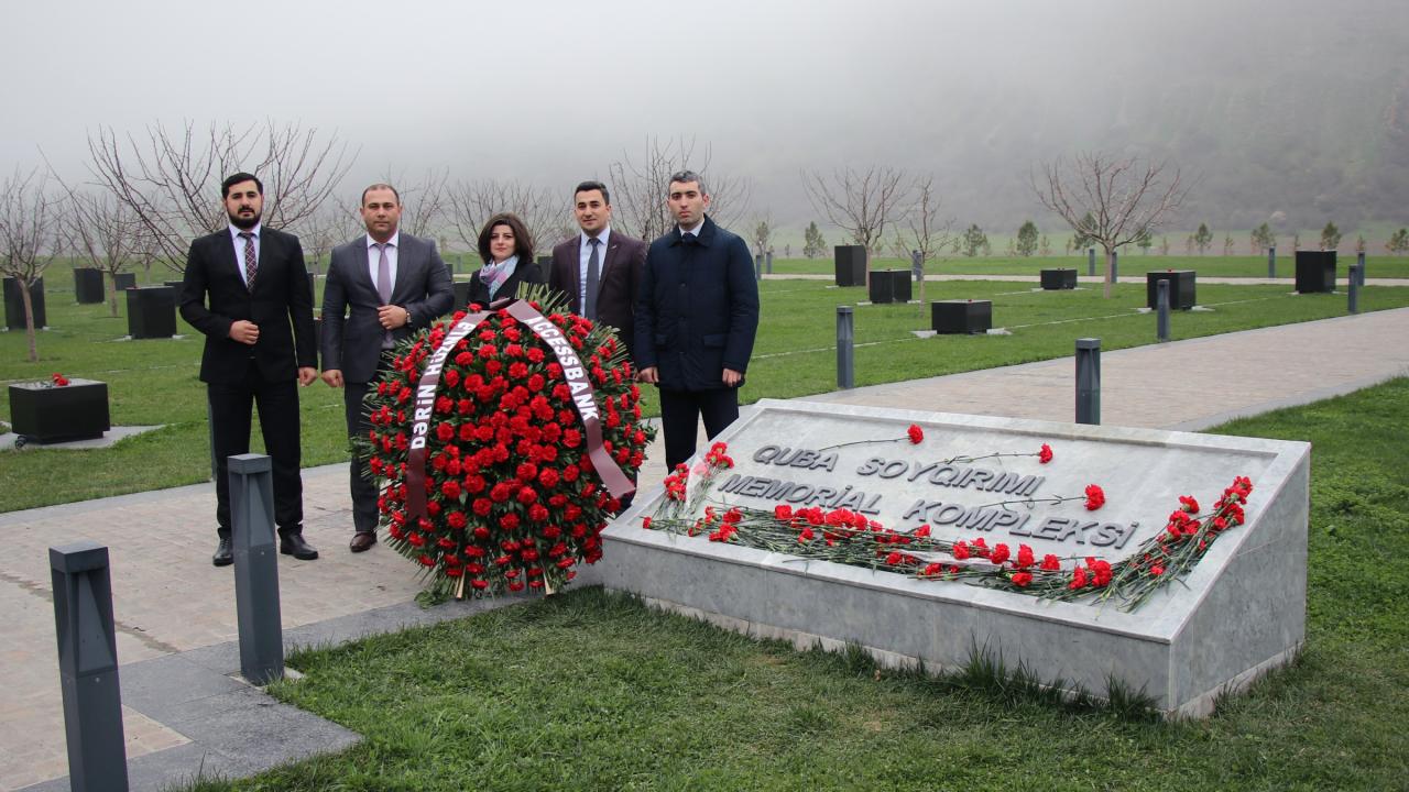 AccessBank kollektivi Quba Soyqırımı Memorial Kompleksini ziyarət edib
