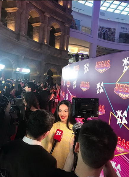 Представительница Азербайджана на "Евровидении"  спела "X my heart" в Москве