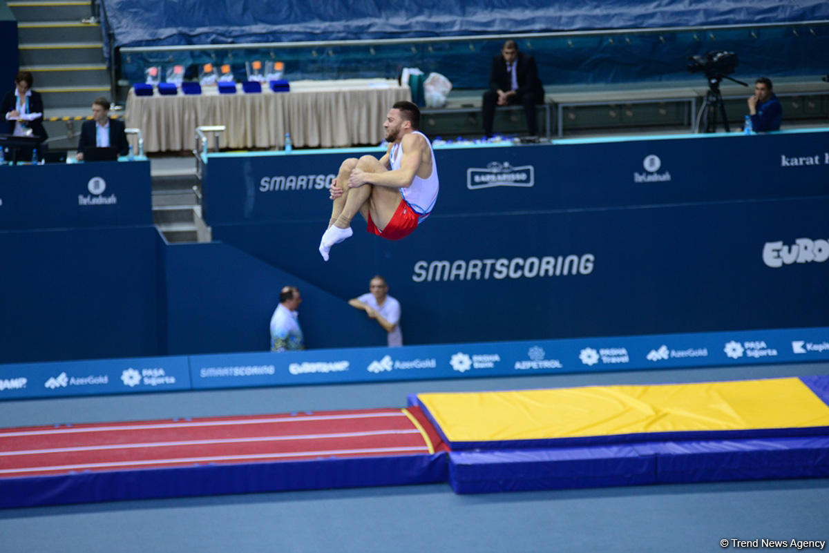 Арена в Баку спортивная прыжки на батуте