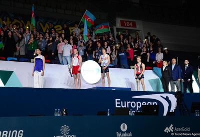 Прошла церемония награждения очередных призеров Чемпионата Европы в Баку <span class="color_red">- ФОТО</span>