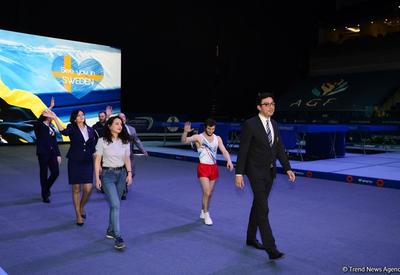 В Баку состоялась церемония закрытия XXVI Чемпионата Европы по прыжкам на батуте <span class="color_red">- ФОТО</span>