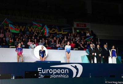 В Баку прошло награждение призеров последних финалов XXVI Чемпионата Европы <span class="color_red">- ФОТО</span>