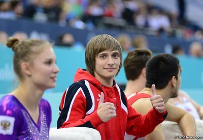 Азербайджанский гимнаст стал Чемпионом Европы в прыжках на акробатической дорожке <span class="color_red">- ФОТО</span>