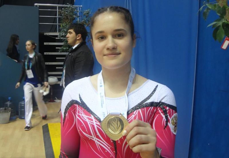 Российская гимнастка: Атмосфера на Чемпионате Европы в Баку просто замечательная