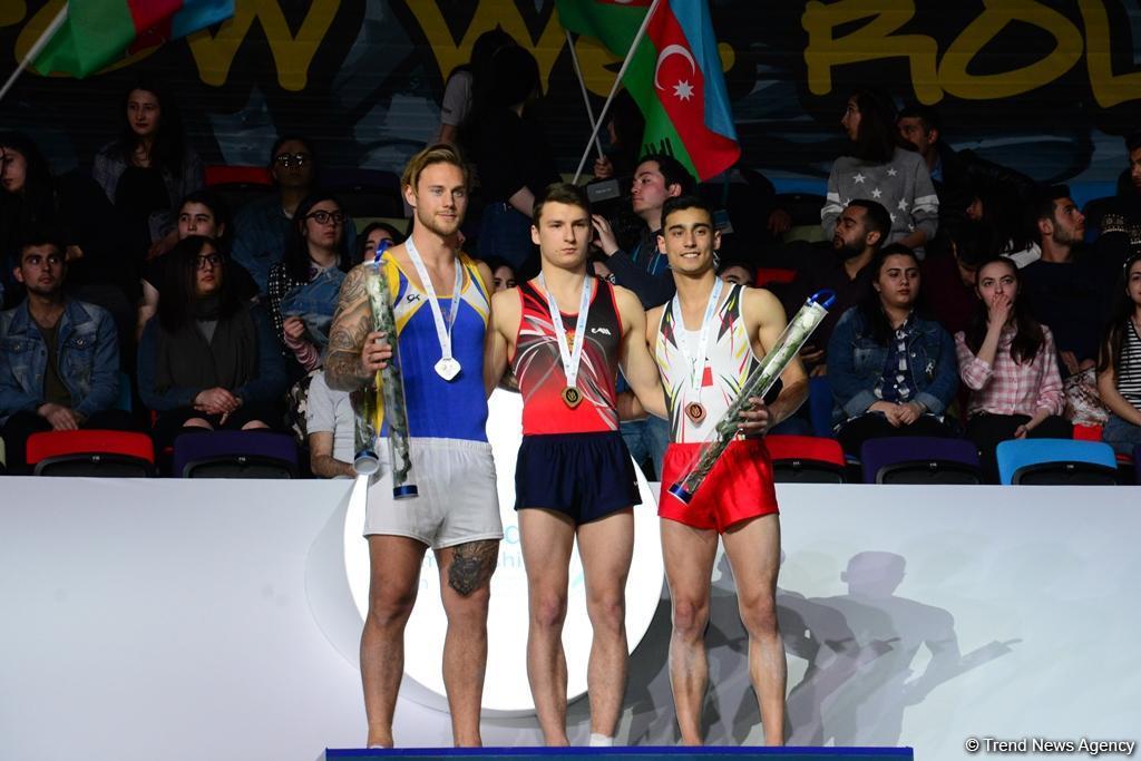 В Баку прошло награждение призеров последних финалов XXVI Чемпионата Европы