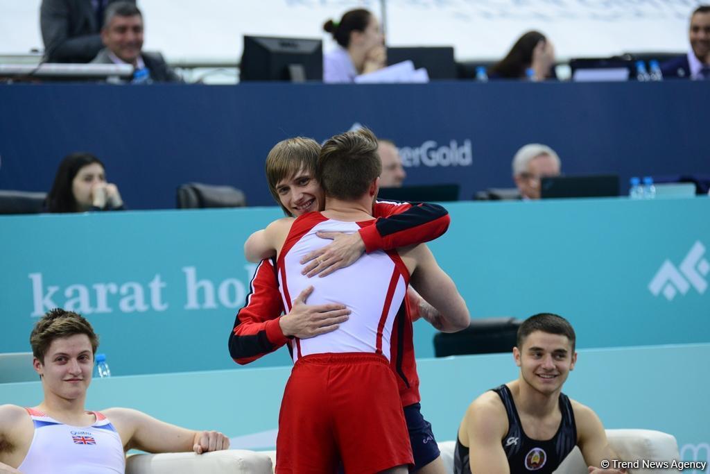Азербайджанский гимнаст стал Чемпионом Европы в прыжках на акробатической дорожке - ФОТО