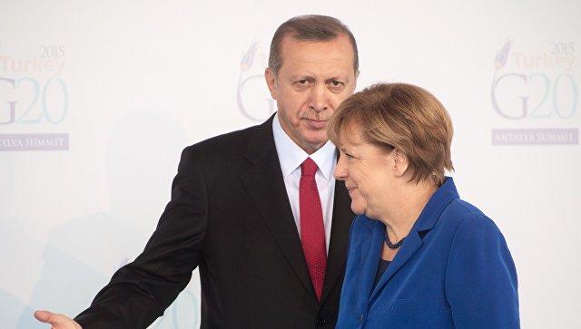 Меркель и Эрдоган отметили важность прогресса в политическом процессе в Сирии