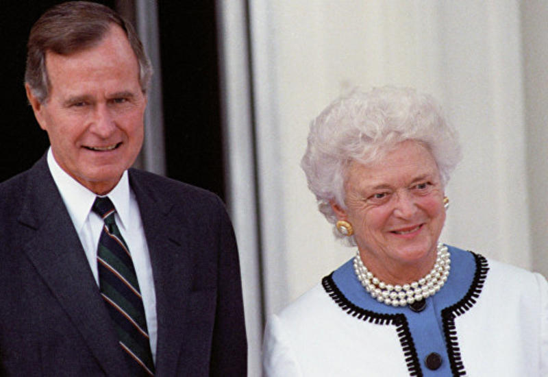Американские СМИ случайно "похоронили" жену Джорджа Буша-старшего