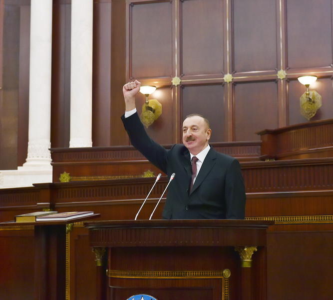 Состоялась церемония инаугурации Президента Азербайджана Ильхама Алиева