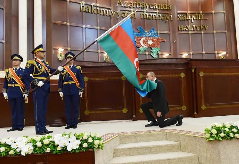 Кадры с церемонии инаугурации Президента Азербайджана Ильхама Алиева