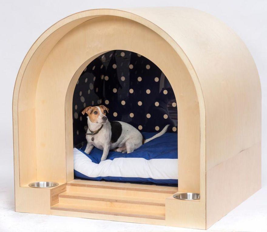 Известные архитекторы создали 20 домов для собак к благотворительному аукциону в Лондоне