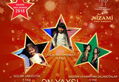 Названы первые номинанты проекта Azerbaijan Golden Kids Awards 2018 <span class="color_red">- ФОТО</span>