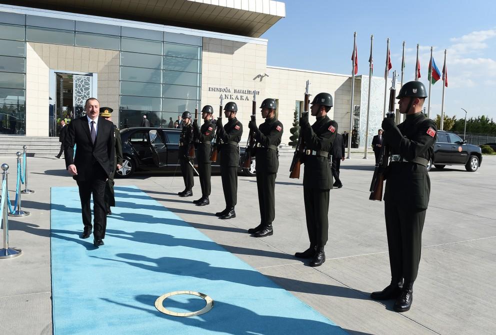 Завершился официальный визит Президента Ильхама Алиева в Турцию