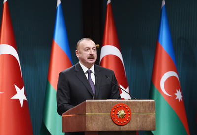 Президент Ильхам Алиев: Турция и Азербайджан - самые близкие друг другу страны, ближайшие союзники в мировом масштабе