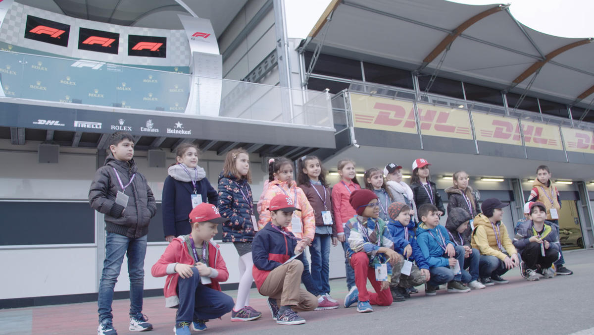 На Гран-при Азербайджана Формулы 1 впервые появятся ”Grid kids”