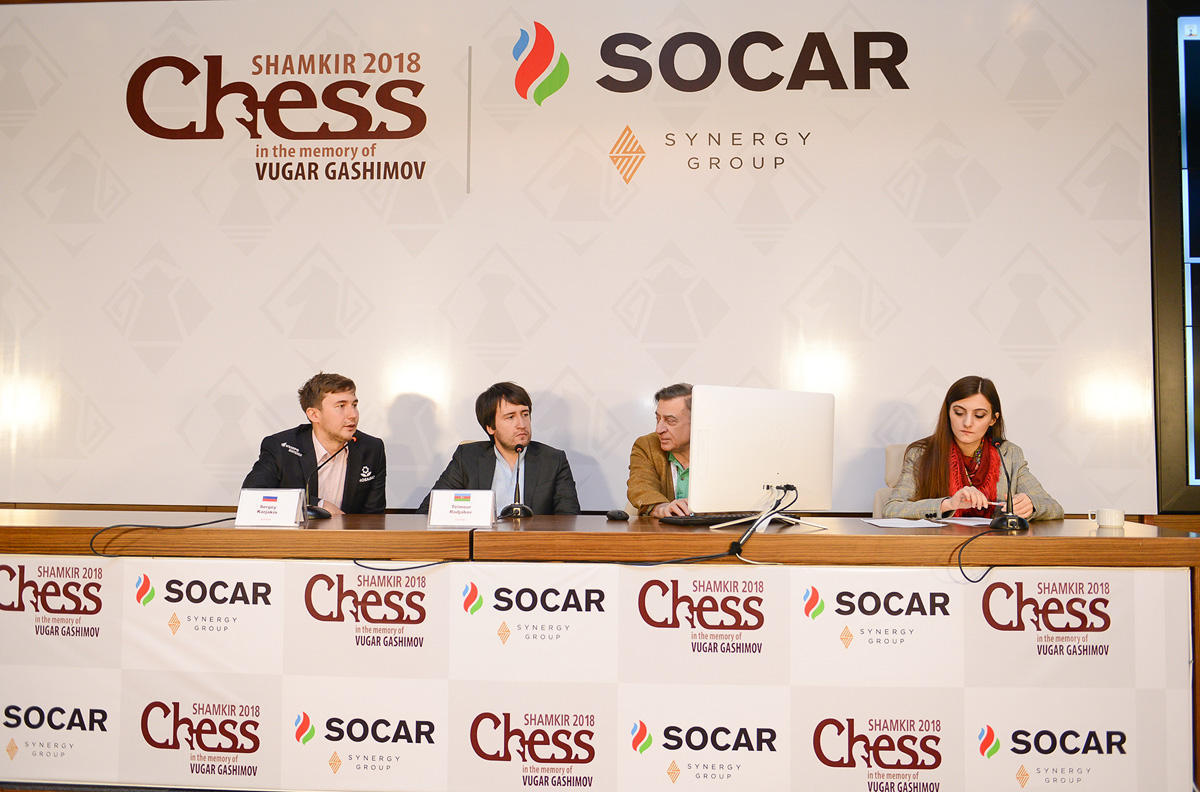 Сегодня завершается пятый супертурнир по шахматам Shamkir Chess 2018