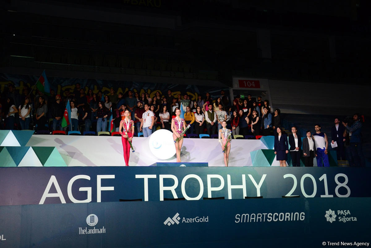 Состоялась церемония награждения индивидуальных победителей и призеров на Кубке мира в Баку