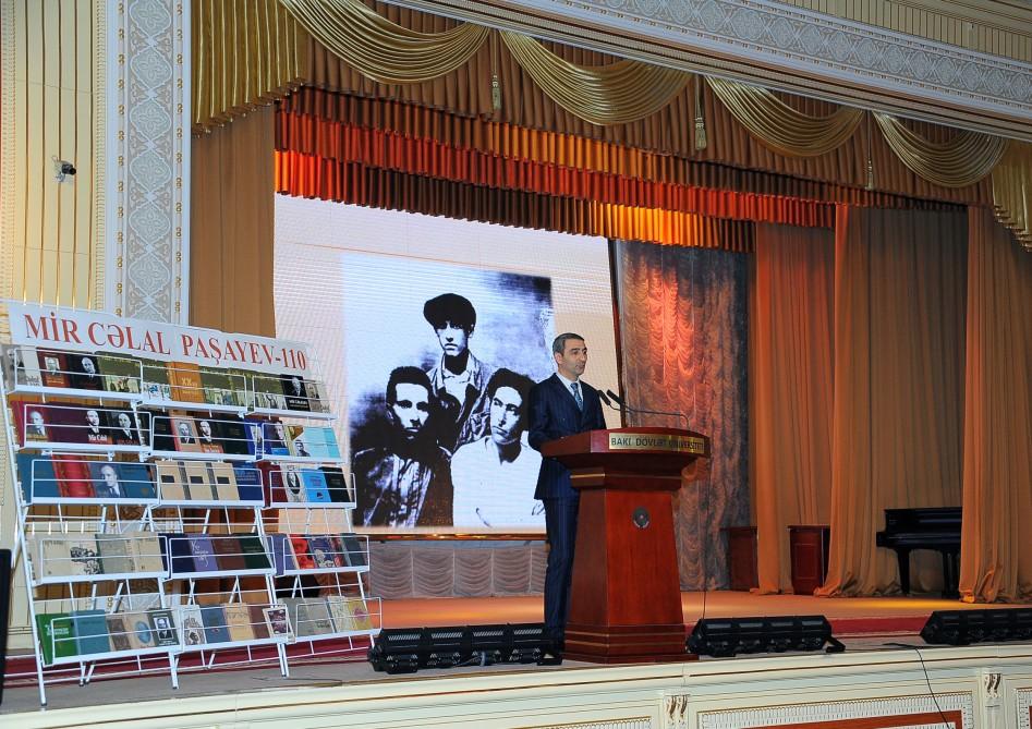 В БГУ прошла научно-практическая конференция, посвященная 110-летию Мир Джалала Пашаева