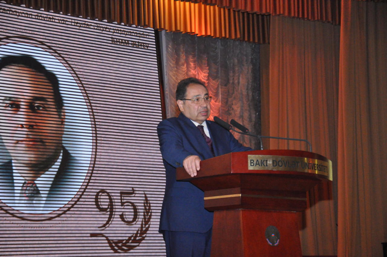 В БГУ прошло мероприятие, посвященное 95-летию Общенационального лидера Гейдара Алиева