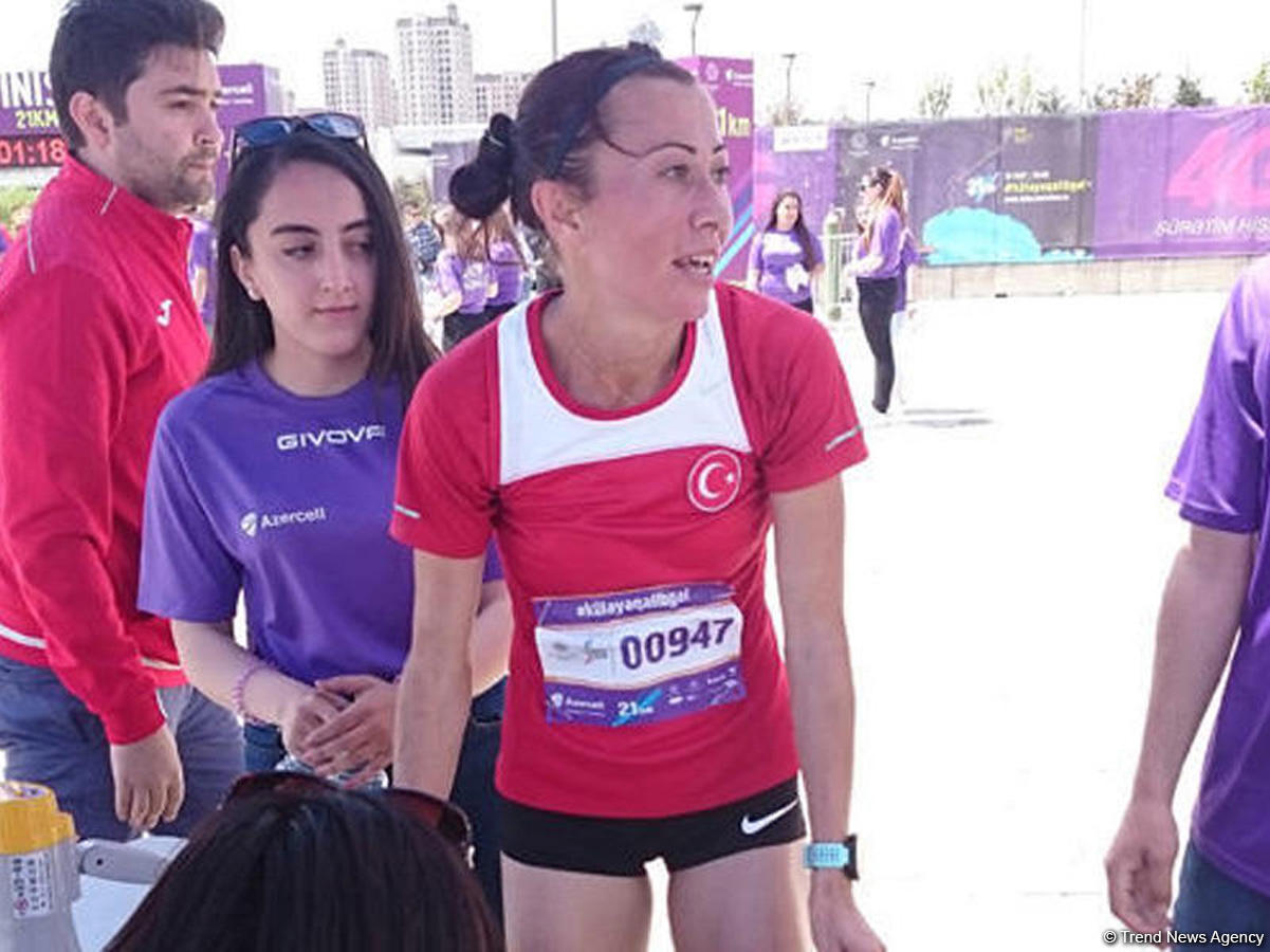 Победительница марафона среди женщин: Бакинский марафон был организован на высоком уровне