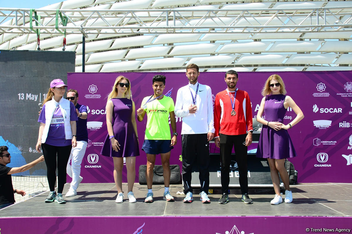 Награждены победители «Бакинского марафона-2018»