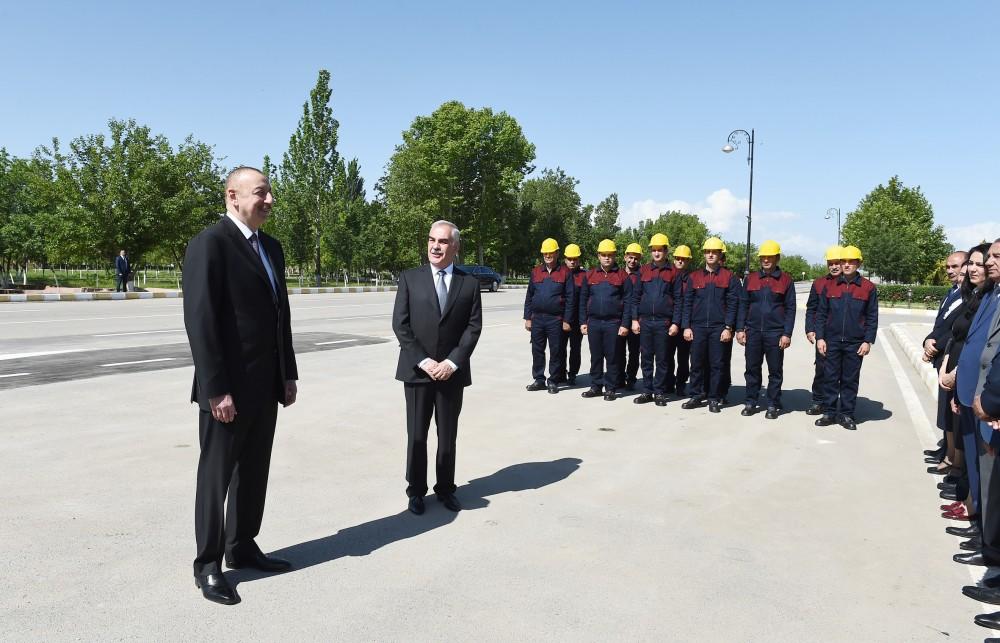 Поездка Президента Ильхама Алиева в Нахчыван