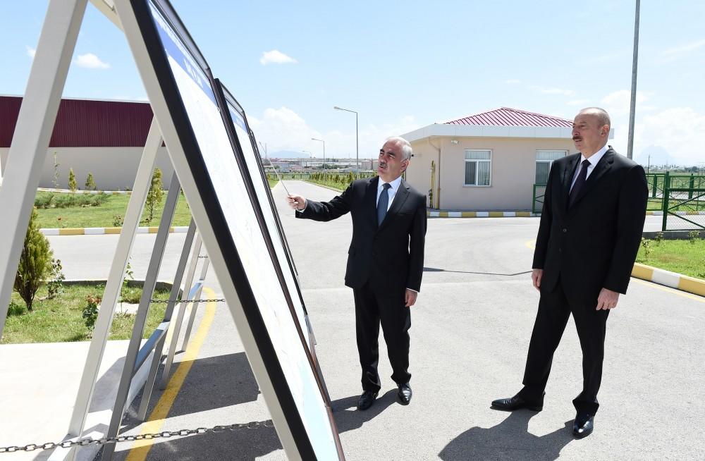 Поездка Президента Ильхама Алиева в Нахчыван