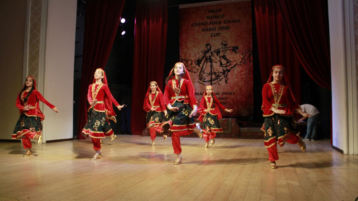 В Баку определились победители Кубка мира по фольклорным танцам