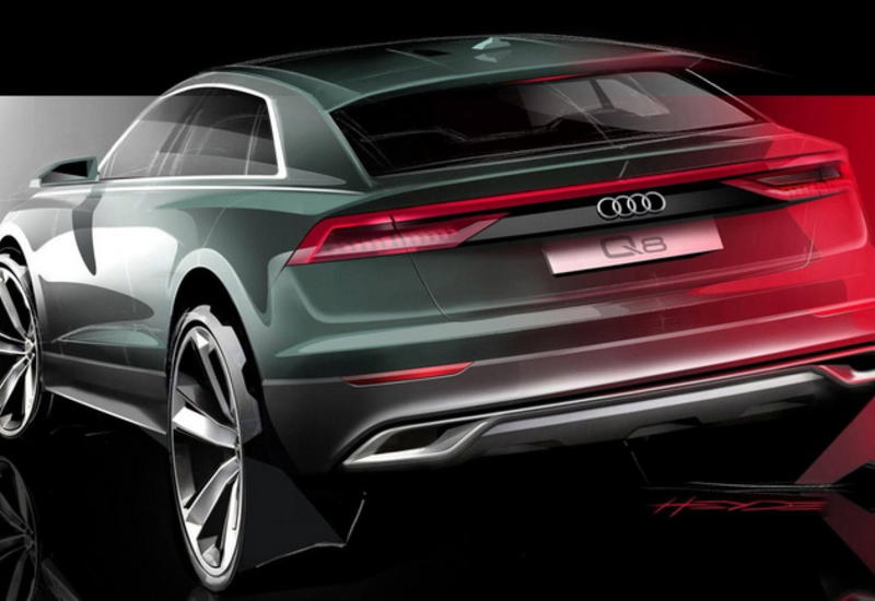Audi приоткрыла завесу над новым кросс-купе Q8 <span class="color_red">- ФОТО</span>