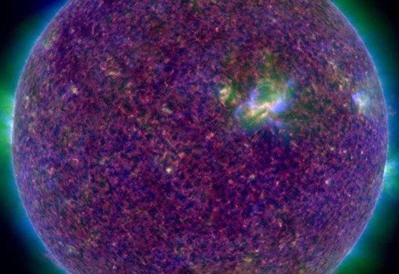 Фиолетовое: NASA опубликовало новое изображение Солнца <span class="color_red">- ФОТО</span>