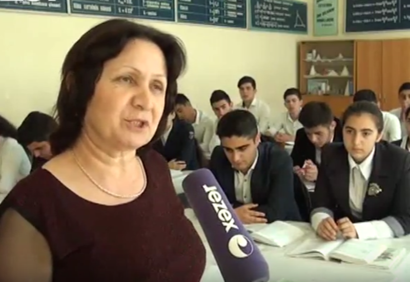 Bu sinfin şagirdlərinin hamısı imtahanlarda yüksək nəticə göstəriblər <span class="color_red">- VİDEO</span>