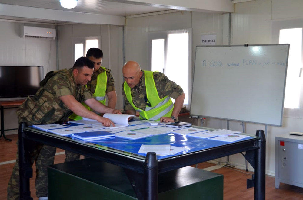 В Баку проводится учение по самооценке разведроты в рамках программы НАТО