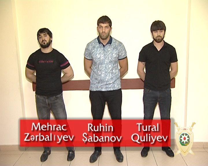 В Баку задержана группа вооруженных наркоторговцев