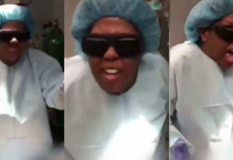 Хирург станцевала для видео во время операции, и в итоге ее пациентка - инвалид