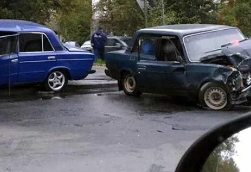 Ağstafada zəncirvari yol qəzası: xəsarət alanlar var