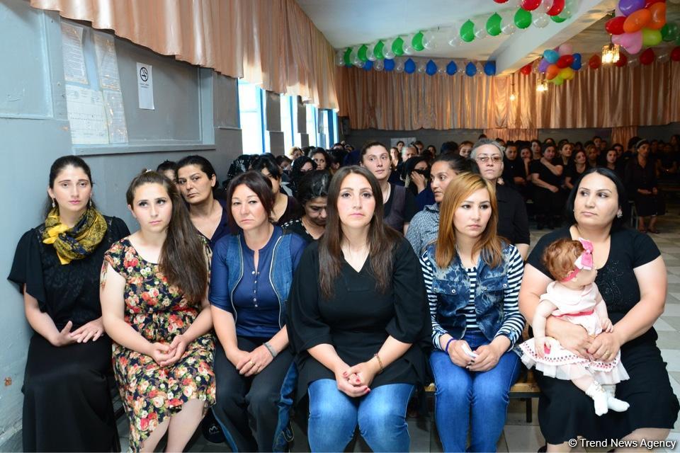 В женском исправительном учреждении исполнено распоряжение Президента Ильхама Алиева о помиловании