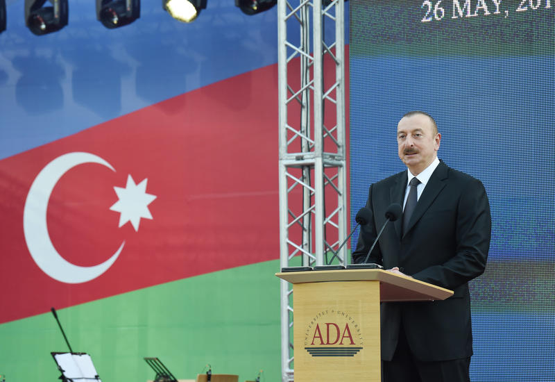 Президент Ильхам Алиев: Азербайджан и впредь будет проводить принципиальную политику по армяно-азербайджанскому нагорно-карабахскому конфликту