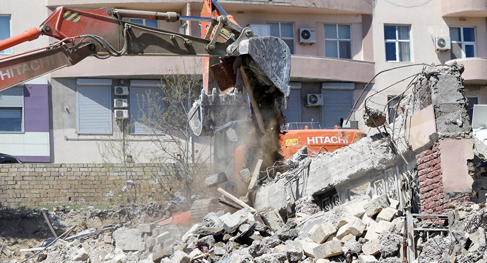 В Баку начинается масштабный снос жилых домов