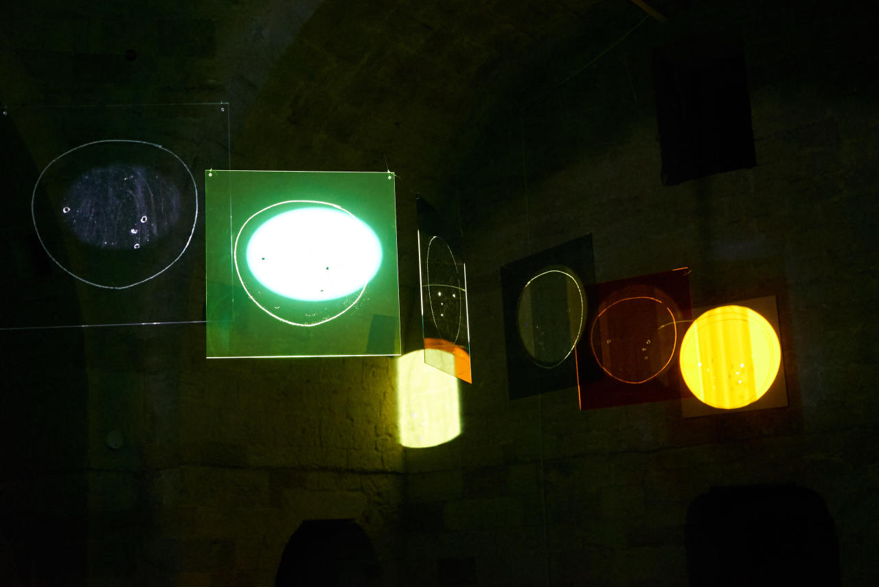 Немецкий художник представил световую инсталляцию в Шахской мечети Дворца Ширваншахов