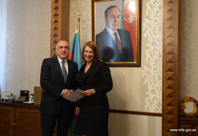 Эльмар Мамедъяров встретился с первым послом Перу в Азербайджане