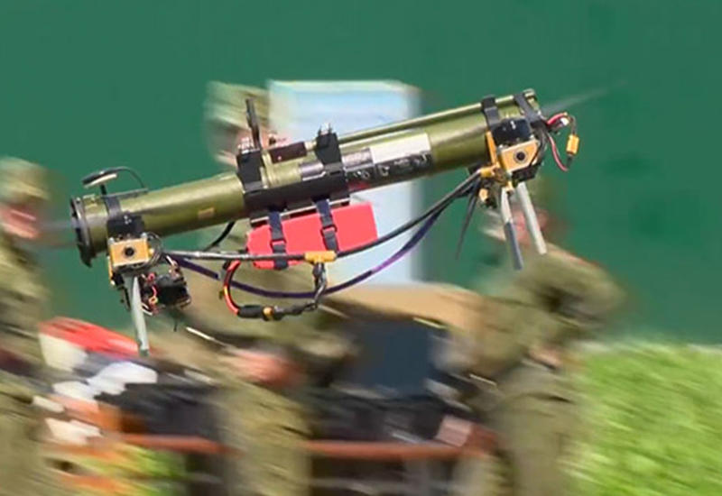 В Беларуси представили новейший беспилотник с гранатометом