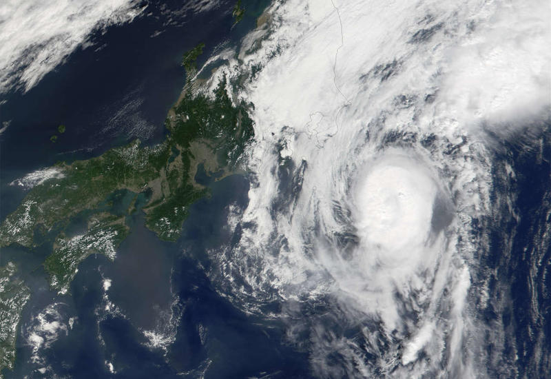 На Японию надвигается тайфун "Маликси"
