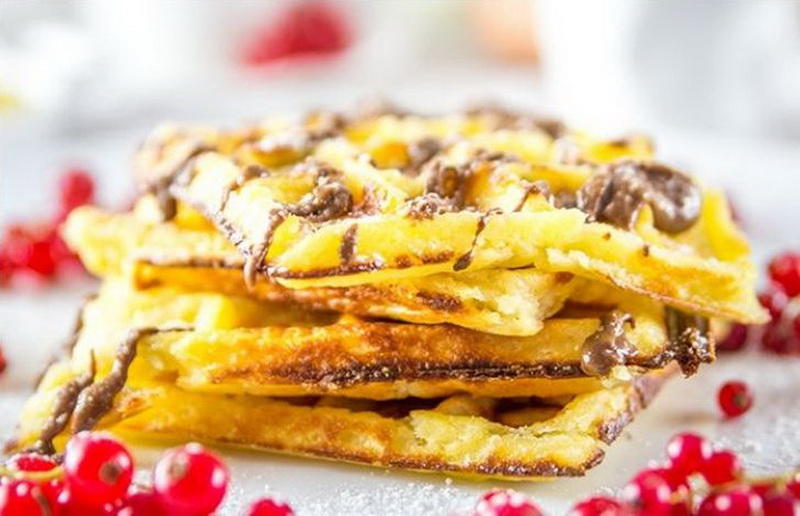 ванильные вафли