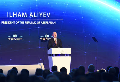 Президент Ильхам Алиев: TANAP - очередная победа Турции и Азербайджана